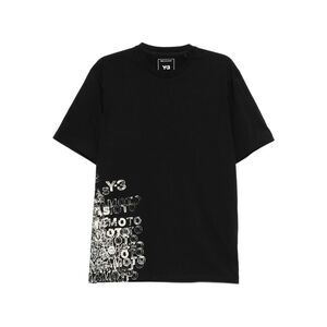 Y-3 Black T-Shirts & Vests - T-Shirts Men